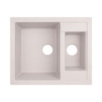 Кухонная мойка с дополнительной чашей Lidz 615x500/200 COL-06 (LIDZCOL06615500200)