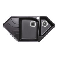 Кухонна мийка з додатковою чашею Lidz 1000x500/225 BLM-14 (LIDZBLM141000500225) Кухонна мийка з додатковою чашею Lidz 1000x500/225 BLM-14 (LIDZBLM141000500225)