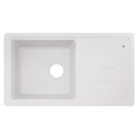 Кухонна мийка Lidz 780x435/200 WHI-01 (LIDZWHI01780435200) Кухонна мийка Lidz 780x435/200 WHI-01 (LIDZWHI01780435200)