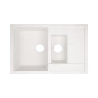 Кухонна мийка з додатковою чашею Lidz 780x495/200 WHI-01 (LIDZWHI01780495200) Кухонна мийка з додатковою чашею Lidz 780x495/200 WHI-01 (LIDZWHI01780495200)
