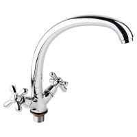 Змішувач для кухні Lidz Dominox 273F двохвентильний LDDOM273FCRM35539 Chrome