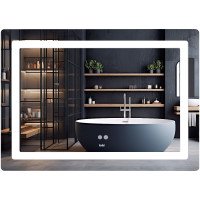 Дзеркало Lidz Kubis (KU2) 1000х800 з LED-підсвічуванням Touch, з антизапотіванням, з димером, рег. яскравості LD78LF6141008048450 Дзеркало Lidz Kubis (KU2) 1000х800 з LED-підсвічуванням Touch, з антизапотіванням, з димером, рег. яскравості LD78LF6141008048450