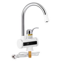 Проточный кран для кухни Lidz Warm 058 LDWAR058WCR24985 White / Chrome