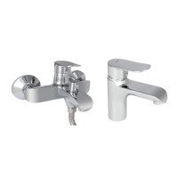 Набор смесителей Wieza 001 + Wieza 006 Chrome Набор смесителей Wieza 001 + Wieza 006 Chrome