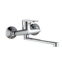 Змішувач для кухні Lidz Tani 009 настінний (k40) LDTAN009CRM44973 Chrome Змішувач для кухні Lidz Tani 009 настінний (k40) LDTAN009CRM44973 Chrome