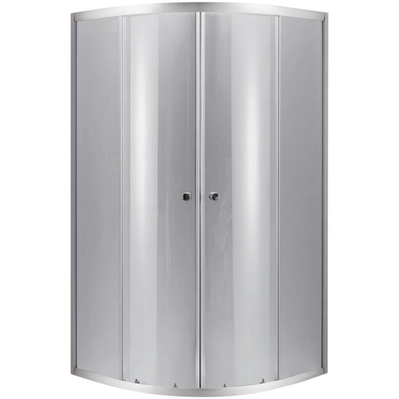 Душевая кабина Lidz Latwa SC89x89.SAT.LOW.DGR, стекло темное тонированное 4 мм без поддона