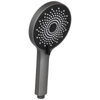 Лійка для ручного душу Lidz Niagara 32 120 мм округла LDNIA32GRP48536 Graphite Лійка для ручного душу Lidz Niagara 32 120 мм округла LDNIA32GRP48536 Graphite