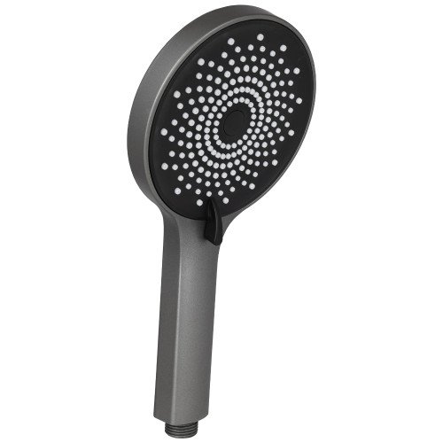 Лійка для ручного душу Lidz Niagara 32 120 мм округла LDNIA32GRP48536 Graphite