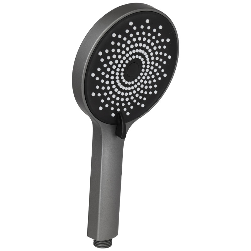 Лейка для ручного душа Lidz Niagara 32 120 мм округлая LDNIA32GRP48536 Graphite