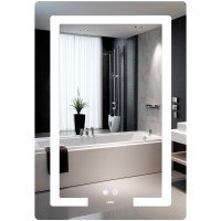 Дзеркало Lidz Kubis (KU2) 600х800 з LED-підсвічуванням Touch, з антизапотіванням, з димером, рег. яскравості LD78LF937608048449 Дзеркало Lidz Kubis (KU2) 600х800 з LED-підсвічуванням Touch, з антизапотіванням, з димером, рег. яскравості LD78LF937608048449