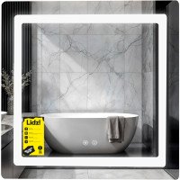 Зеркало Lidz Kubis (KU2) 700х700 с LED-подсветкой Touch, с антизапотеванием, с диммером, рег. яркости LDKU70070049288 Зеркало Lidz Kubis (KU2) 700х700 с LED-подсветкой Touch, с антизапотеванием, с диммером, рег. яркости LDKU70070049288
