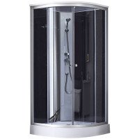 Душовий бокс Lidz Tani SB100x100.SAT.LOW.GR, скло тоноване 4 мм Душовий бокс Lidz Tani SB100x100.SAT.LOW.GR, скло тоноване 4 мм