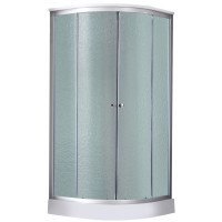 Душевой бокс Lidz Tani SB100x100.SAT.LOW.FR, стекло Frost 4 мм