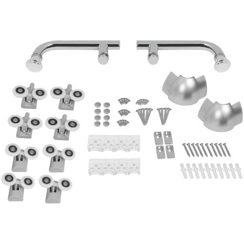 Душевая кабина Lidz Wawel SC120x80.SAT.LOW.FR, стекло Frost 5 мм без поддона