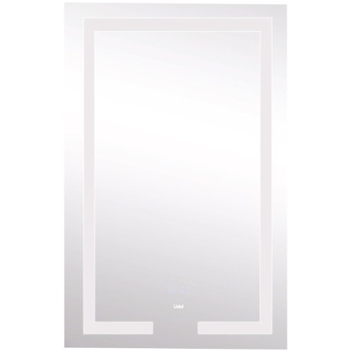 Дзеркало Lidz Kubis 500х800 з LED-підсвічуванням Touch, з антизапотіванням, з димером, рег. яскравості LD78LF9365080