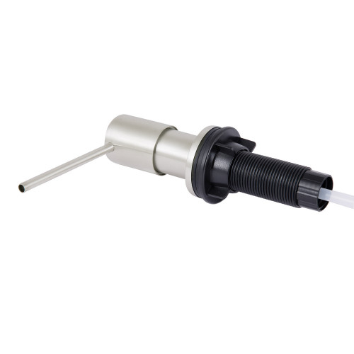 Дозатор для моющего средства Lidz LK118 круглый Brushed Steel (LDLK118BRU46400)