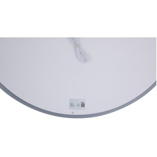 Зеркало Lidz Aria R800 с LED-подсветкой Touch, с антизапотеванием, с диммером, рег. яркости LD78LR800