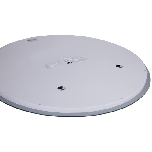 Зеркало Lidz Aria R800 с LED-подсветкой Touch, с антизапотеванием, с диммером, рег. яркости LD78LR800