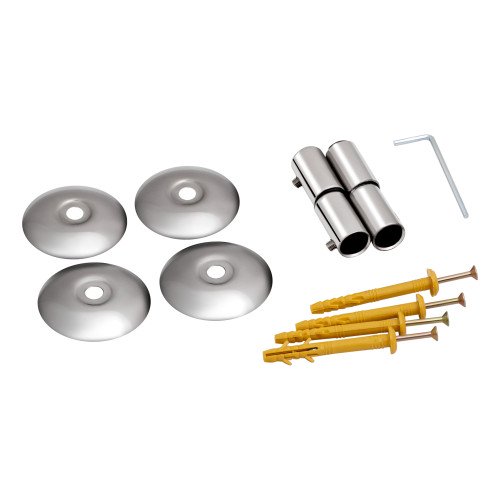Полотенцесушитель водяной Lidz Standard (CRM) D32/20х1/2" 500x500 P4
