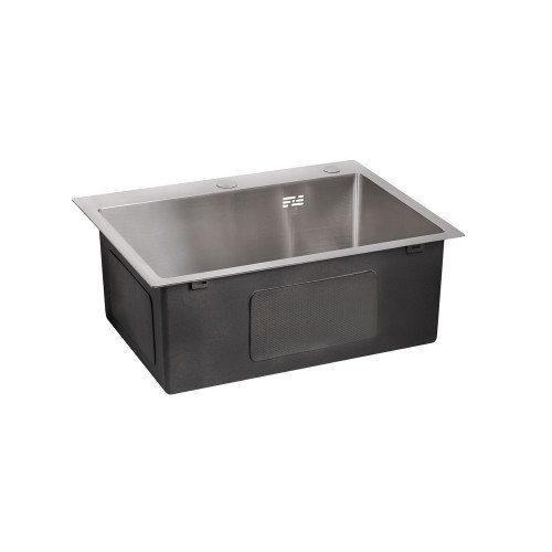 Мойка для кухни интегрированная Lidz Handmade H5045 (LDH5045BRU35383) Brushed Steel 3,0/1,0  мм