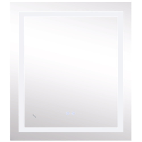 Дзеркало Lidz Kubis 700х800 з LED-підсвічуванням Touch, з антизапотіванням, з димером, рег. яскравості LD78LF9048070