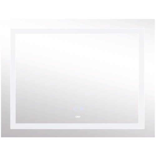 Дзеркало Lidz Kubis (KU1) 1200х800 з LED-підсвічуванням Touch, з антизапотіванням, з димером, рег. яскравості LDKUB120080049008