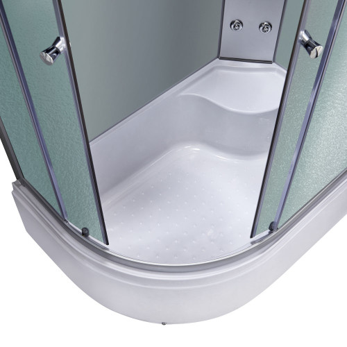 Гидромассажный бокс Lidz Tani SBM120x80R.SAT.HIGH.FR, стекло Frost 4 мм