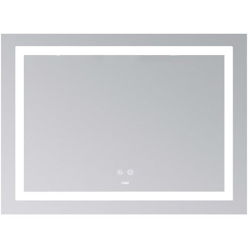 Дзеркало Lidz Kubis (KU1) 900х700 з LED-підсвічуванням Touch, з антизапотіванням, з димером, рег. яскравостіLD78LF9049070