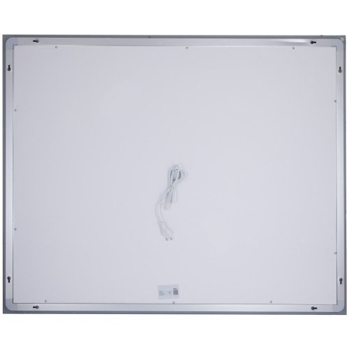 Дзеркало Lidz Kubis (KU1) 1200х800 з LED-підсвічуванням Touch, з антизапотіванням, з димером, рег. яскравості LDKUB120080049008