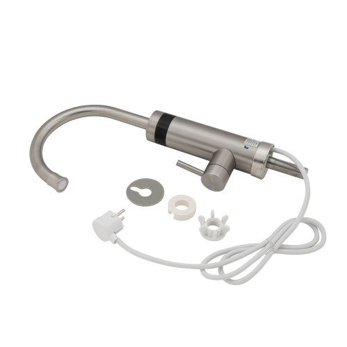 Проточный кран для кухни Lidz Warm 060 LDWAR060NKS35881 Nickel