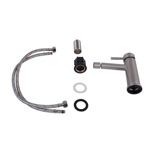 Смеситель для биде Lidz Aria 001AF (k35) LDARI001AFNKS46096 Nickel