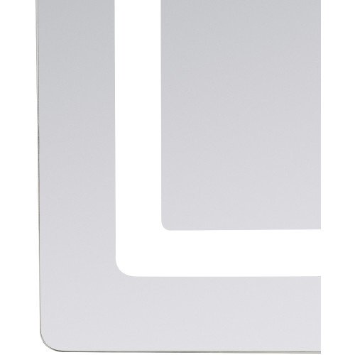 Дзеркало Lidz Kubis (KU2) 900х700 з LED-підсвічуванням Touch, з антизапотіванням, з димером, рег. яскравості LD78LF90448452