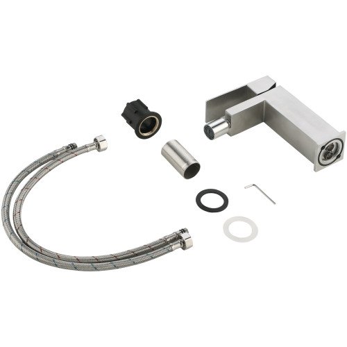 Змішувач для биде Lidz Helix 001AF (k35)  LDHEL001AFNKS49181 Nickel