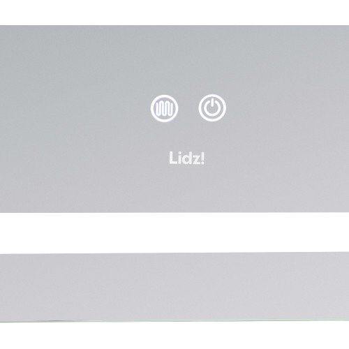 Дзеркало Lidz Kubis (KU2) 900х700 з LED-підсвічуванням Touch, з антизапотіванням, з димером, рег. яскравості LD78LF90448452