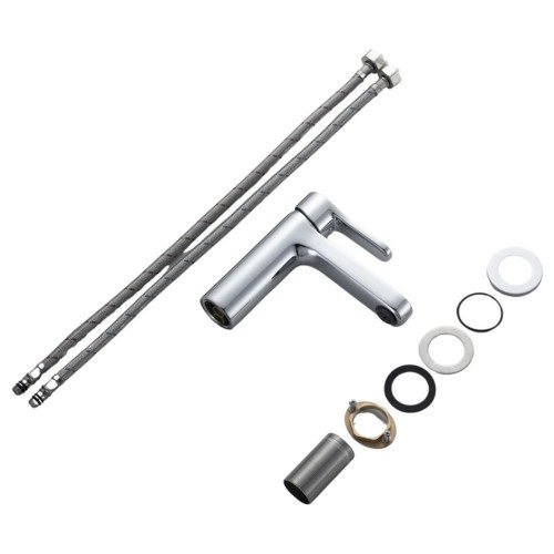 Смеситель латунный для раковины Lidz Astra 001F (k35) LDAST001FCRM48085 Chrome