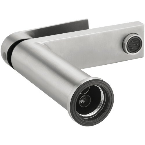 Смеситель для раковины низкий Lidz Nexus 001F (k35)  LDNEX001FNKS49184 Nickel