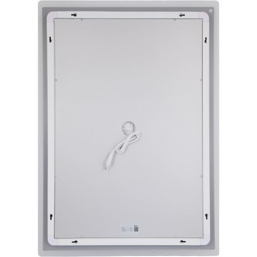 Дзеркало Lidz Orion (OR2) 600х800 з LED-підсвічуванням Touch, з антизапотіванням, з димером, рег. яскравості LDOR60080049292