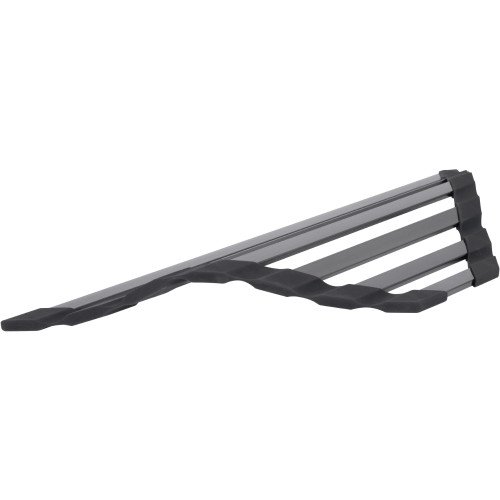 Сушарка на кухонну мийку кутова Lidz Acsis LA20 Black, плоска основа, для посуду 477х198 мм LDACS297BLM49773