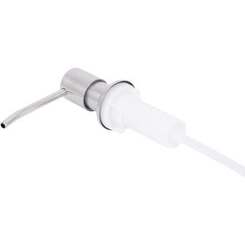 Дозатор для моющего средства Lidz Acsis LA29 Brushed Steel, круглый LDACSLA29BRU49828