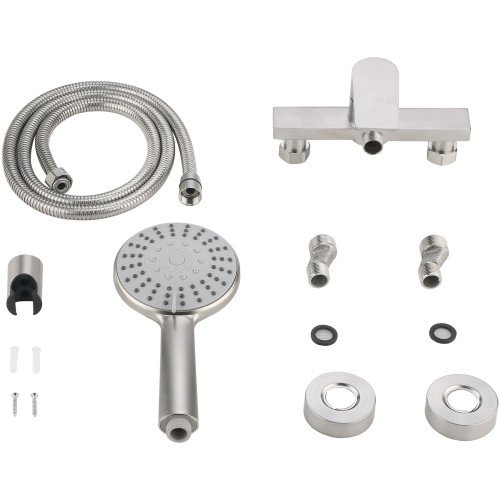 Змішувач для душу Lidz Nexus 010 (k35)  LDNEX010NKS49188 Nickel