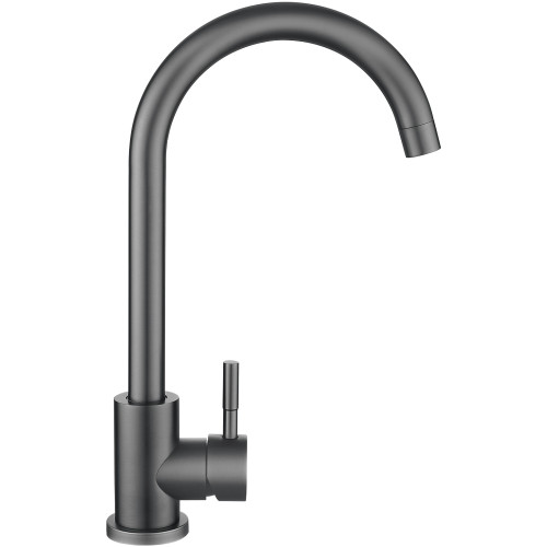 Смеситель для кухни Lidz Aria 015F (k35) LDARI015FGRP49559 Graphite
