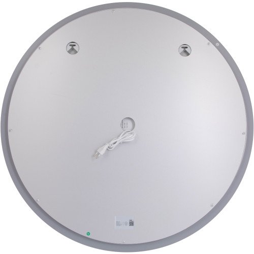 Дзеркало Lidz Astra R600 з LED-підсвічуванням Touch, з антизапотіванням, з димером, рег. яскравості LDASR60049289