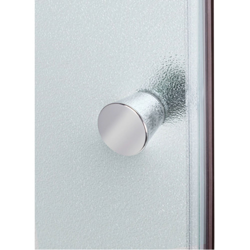 Душевой бокс Lidz Kubis SB90x90.SAT.LOW.FR, стекло Frost 4 мм