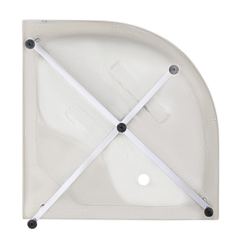 Душова кабіна Lidz Wieza SC90x90.SAT.HIGH.L, скло Linie 4 мм