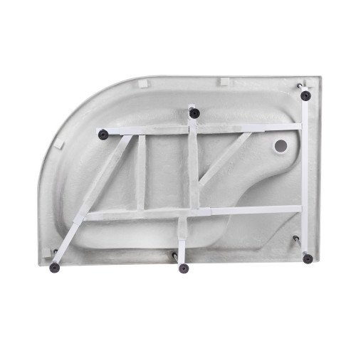 Гидромассажный бокс Lidz Tani SBM120x80R.SAT.HIGH.GR, стекло тонированное 4 мм