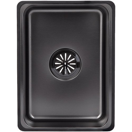 Мойка для кухни интегрированная Lidz Handmade H7545B Decor Black PVD Honeycomb 3,0/1,0 мм LDH7545BDECPVD48373