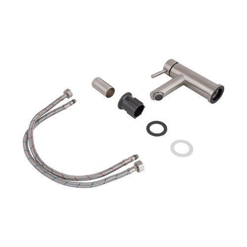 Змішувач для раковини Lidz Aria 001F (k35) LDARI001FNKS34937 Nickel