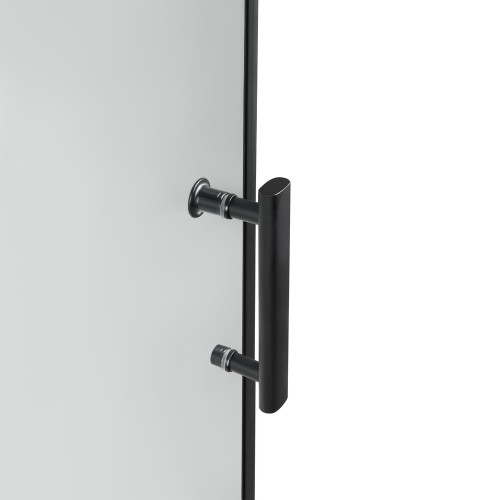 Душовий бокс Lidz Majatek SB90x90.BLA.LOW.TR, скло прозоре 5 мм без піддону