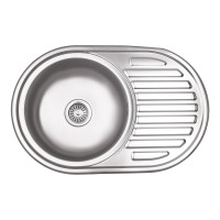 Кухонна мийка Lidz 7750 0,8 мм Micro Decor (LIDZ7750MDEC) Кухонна мийка Lidz 7750 0,8 мм Micro Decor (LIDZ7750MDEC)