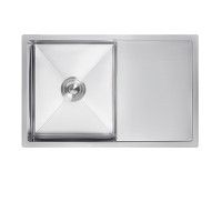 Мойка для кухни интегрированная Lidz Handmade H7850 (LDH7850BRU35390) Brushed Steel 3,0/0,8 мм Мойка для кухни интегрированная Lidz Handmade H7850 (LDH7850BRU35390) Brushed Steel 3,0/0,8 мм